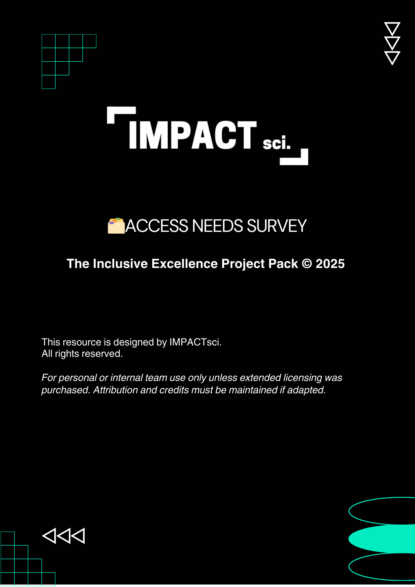 The Inclusive Excellence Project Pack © 2025 IMPACTsci.(2)
